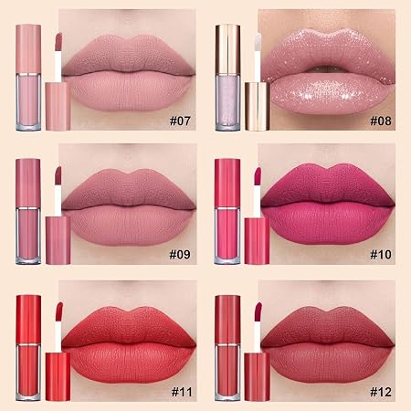Liquide matte Lipstick 12Pcs Set - Image 3